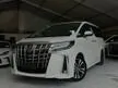 Recon UNREG 2021 Toyota Alphard 2.5 SC
