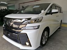 2017 Toyota Vellfire Golden Eyes Sunroof/Pre-Crash Unregister