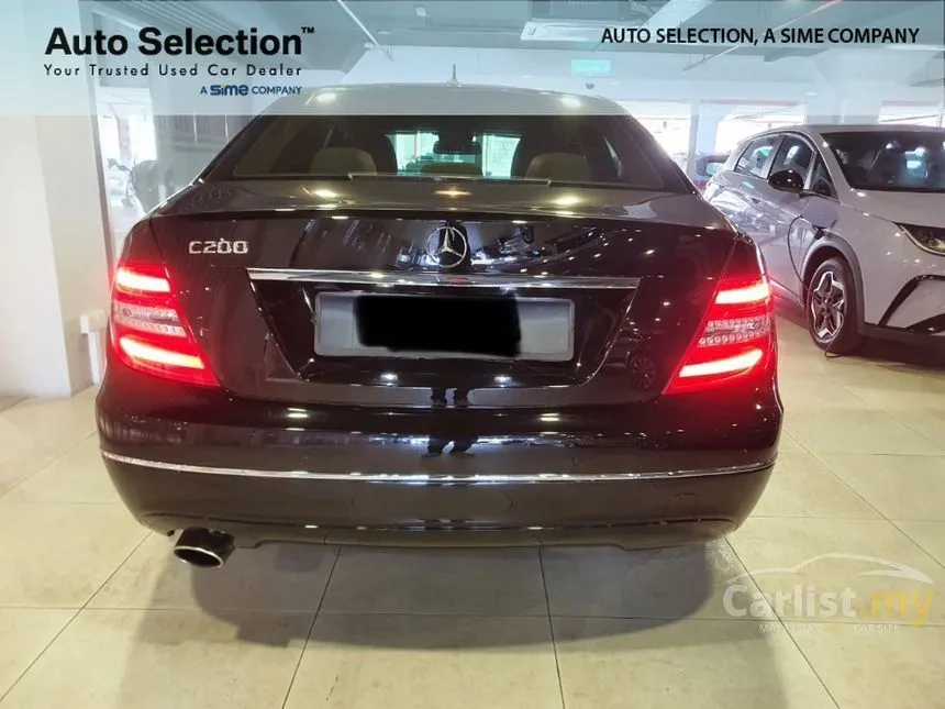 2012 Mercedes-Benz C200 Elegance CGI Sedan