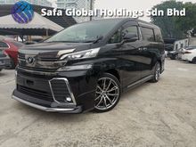 2015 Toyota Vellfire 2.5 ZG MODELISTA BODYKIT/FULL SET ALPINE MONITOR UNREG