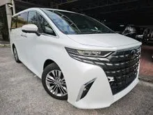 2025 Toyota Alphard 2.5 Z SIDE STEP FULLY LOADED UNREG 5A CAR KING