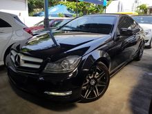 2013 Mercedes-Benz C180 1.8 AMG Coupe Black