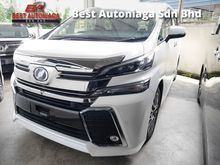 2017 Toyota Vellfire 2.5 ZG MPV -- UNREG --