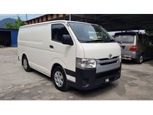 2016 Toyota Hiace 2.5 Panel Van (M) FULL SERVICE RECORD