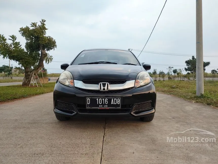 Jual Mobil Honda Mobilio 2015 S 1.5 di Jawa Barat Manual MPV Hitam Rp 115.000.000