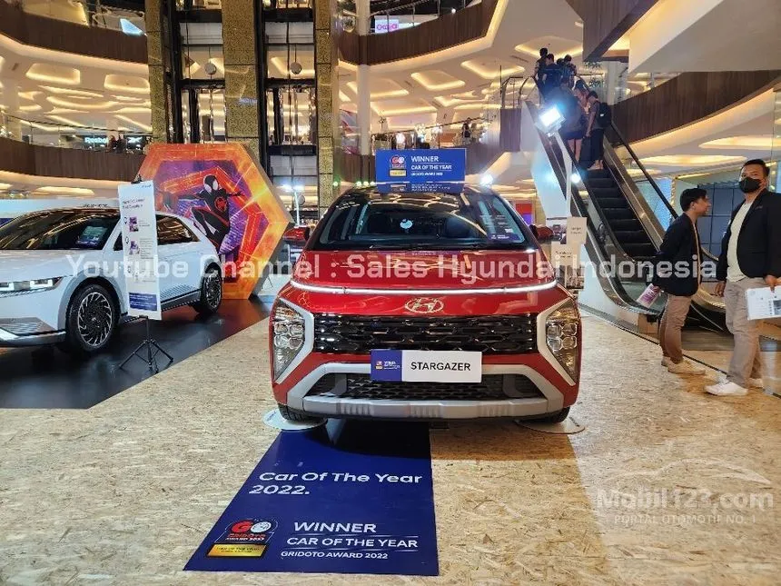 Jual Mobil Hyundai Stargazer 2024 Prime 1.5 di Jawa Barat Automatic Wagon Merah Rp 296.000.000
