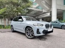 2023 BMW X3 2.0 xDrive30i M Sport SUV ( TRUE YEAR MAKE ) 28K KM FULL SERVICE RECORD , UNDER WARRANTY , COME WITH NICE 2 DIGIT NUMBER