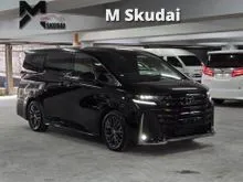 2025 Toyota Vellfire 2.4 Z Premier SUNROOF BROWN INTERIOR 12K KM 5YRS TOYOTA WARRANTY