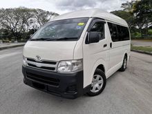 2013 Toyota HIACE 2.7 FACELIFT(M) HROOF WINDOW VAN