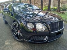 Bentley Continental GT 4.0 V8 Coupe 1 VVVIP OWNER LOW MILEAGE (27K) FULL SERVICE RECORD