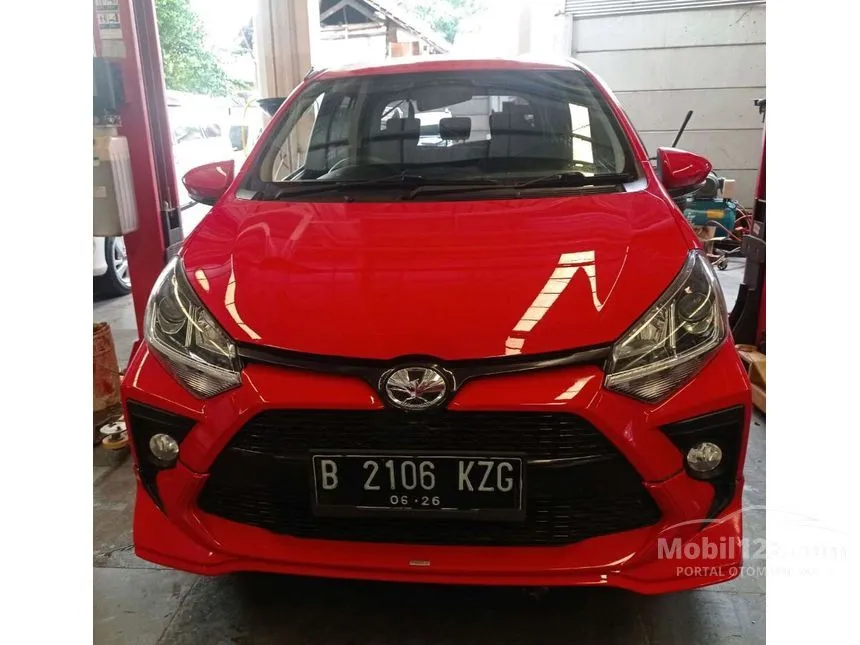 Jual Mobil Toyota Agya 2021 TRD 1.2 di DKI Jakarta Automatic Hatchback Merah Rp 134.900.000