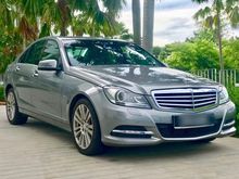 2012 Mercedes-Benz C200 CGI BlueEFCY (A) 7 Speed Facelift