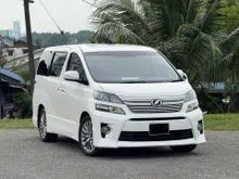 2013 Toyota Vellfire 2.4 Z Golden Eyes MPV