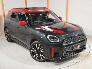 2024 MINI Countryman 2.0 John Cooper Works SUV New Facelife Incoming Stock, Legend Grey, JCW Trim, Apple Car Play, Harman Kardon, HUD, ACC, 360 Camera