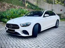 2023 Mercedes-Benz E300 2.0 AMG Line Sedan - 1 Owner Still Under Warranty