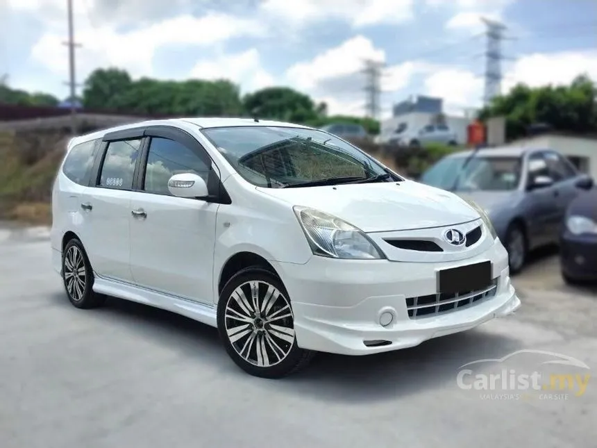 2012 Nissan Grand Livina ST-L Comfort MPV