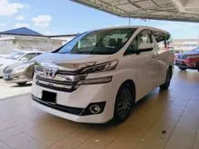 2016 Toyota Vellfire 2.5 ZG MPV