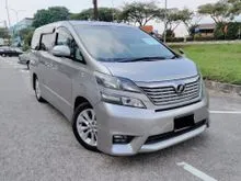 2009 Toyota Vellfire 2.4 Z Platinum MPV
