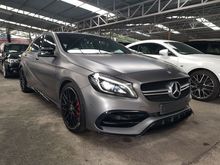 2016 Mercedes-Benz A45 AMG 2.0 MATIC Hatchback Panoramic Reverse Camera Sport Exhaust Sport Seat Xenon Light LED Daytime Running Paddle Shift Keyless