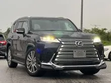 2023 Lexus LX 600 3.4 Executive 4 Seater SUV Japan Spec Unregister Mark Levinson Premium SUV 4 Seater Cold Box DIM Rear Entertainment Low Mileage