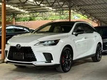 2024 Lexus RX 350 2.4T F Sport AWD (G/5AA) 8600KM - RIOJA RED INTERIOR , P/ROOF , REAR POWER SEAT , HUD , 4CAM etc...