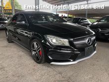 2014 Mercedes-Benz CLA45 AMG 2.0 Turbo Camera 4MATIC 4WD Sunroof Paddle Shift 7G