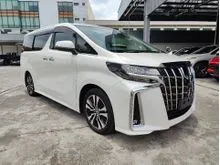 2021 Toyota Alphard 2.5 sc 36k mileage special price offer unreg Cheapest deal