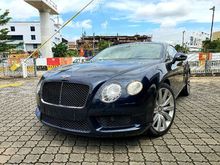 (FREE 1 YEAR ROAD TAX) (MILEAGE 12K KM) 2012 Bentley Continental GT 4.0 V8 Coupe