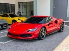 2023 Ferrari 296 3.0 GTB Coupe UK Spec with Rosso Scuderia Exterior, Carbon Bucket Seats, JBL Sound, Front Lifter