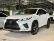 Recon RED LEATHER SEAT, SUNROOF, BSM, HUD, 360 4CAM, FREE 8 YEAR WARRANTY 2020 Lexus RX300 2.0 F SPORT SUV