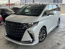 2024 Toyota Alphard 2.5 Z 6-Seater Ori Modelista 9K Km Grade 5-A