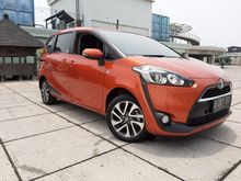 2017 Toyota Sienta 1.5 V MPV At Pajak Panjang Plat Genap Tangan Ke-1