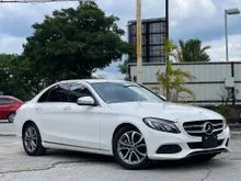 2018 Mercedes Benz C200 2.0 AVANTGARDE UNREG/Raya Promo