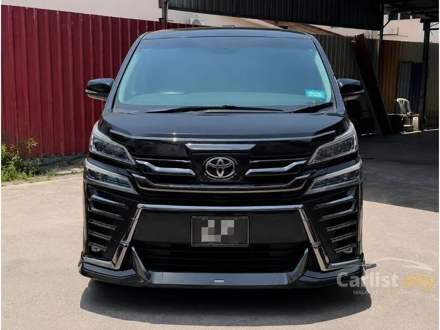 2018 Toyota Vellfire ZG MPV