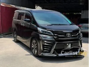 2018 Toyota Vellfire 2.5 ZG MPV