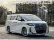 Used 2018 Toyota Alphard 2.5 G S C Package MPV , 2020 NEW FACELIFT 3 EYE , ONE OWNER ONLY, FULL MODELISTA KIT, TIPTOP CONDITION, WARRANTY PROVIDED - Cars for sale