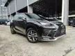 Recon MARK LEVINSON 2019 Lexus NX300 2.0 F Sport SUNROOF RED LEATHER OFFER UNREG USED CAR PRICE BUT RECOND