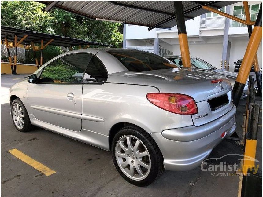 Peugeot 206 2004 CC 1.6 in Sabah Automatic Convertible Silver for RM ... Peugeot 206 2004 CC 1.6 in Sabah Automatic Convertible Silver for RM ...