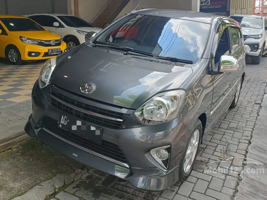 Jual Mobil Toyota Agya 2016 TRD Sportivo 1.0 di Jawa Timur Manual Hatchback Abu