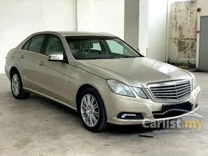 2010 Mercedes-Benz E200 1.8 CGI Sedan
