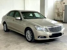 2010 Mercedes-Benz E200 1.8 CGI Sedan