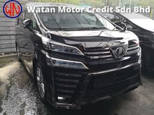 2019 Toyota Vellfire 2.5 Z A INC SST 360 Cameras Power Boot Pre Crash Lane Keeping Assist 2 YEARS WARRANTY LOW MILEAGE UNREG