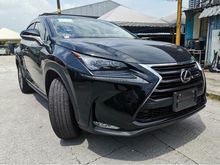 2015 LEXUS NX200T 2.0 LUXURY TRIPLE HEADLAMP I PACKAGE UNREG15
