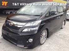 Toyota Vellfire 2.4 UNREG (INCLUDE GST) $$ DEEPAVALI SPECIAL PROMOTION $$ LOCAL AP HOLDER ** JAPAN Z SPEC ** 7 SPEED GEAR BOX SHIFTTRONIC **