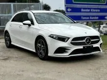 2022 Mercedes-Benz A180 1.3 AMG Line Hatchback , JACKPOT 5,000KM 5A , FULL BLACK LEATHER 360CAMERA BURMESTER SOUND SYSTEM