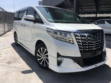 TOYOTA ALPHARD EXECUTIVE LOUNGE 3.5L UNREGISTER 2015 JAPAN SPEC FULLY LOADED