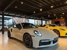 2023 Porsche 911 3.7 Turbo S FULLY LOADED UK SPEC MATRIX LED CARBON CERAMIC BREAK BURMESTER SUN ROOF LIFTER 18WAY SEAT 360CAM SPORT CHRONO/EXHAUST