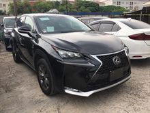 2016 Lexus NX200 2.0 T F-SPORT FULL SPEC UNREG ( 1 YEAR WARRANTY )