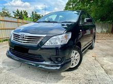 2012 Toyota Innova 2.0 E MPV