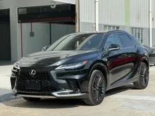 2024 Lexus RX 350 2.4 F Sport SUV Grade 5A Japan Spec With Mark Levinson, Panoramic Roof, Rear Reclining Seat And More Open For Booking